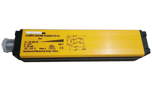 Sensor de posición lineal inductivo TURCK Li200P0-Q25LM0-LiU5X3-H1151